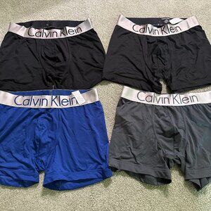 4 Calvin Klein Boxer Briefs (NEW)